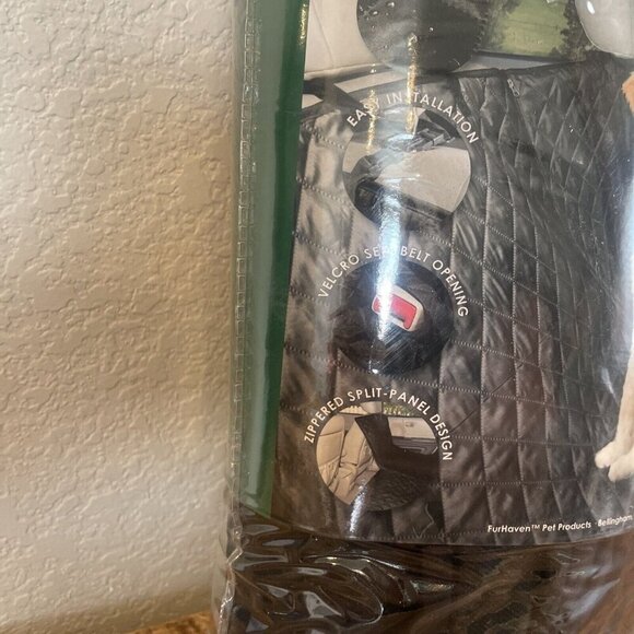 New FurHaven Travel Pup Poly Car Seat Cover Vehicle Protector Bench Seat & Cargo - Picture 3 of 7